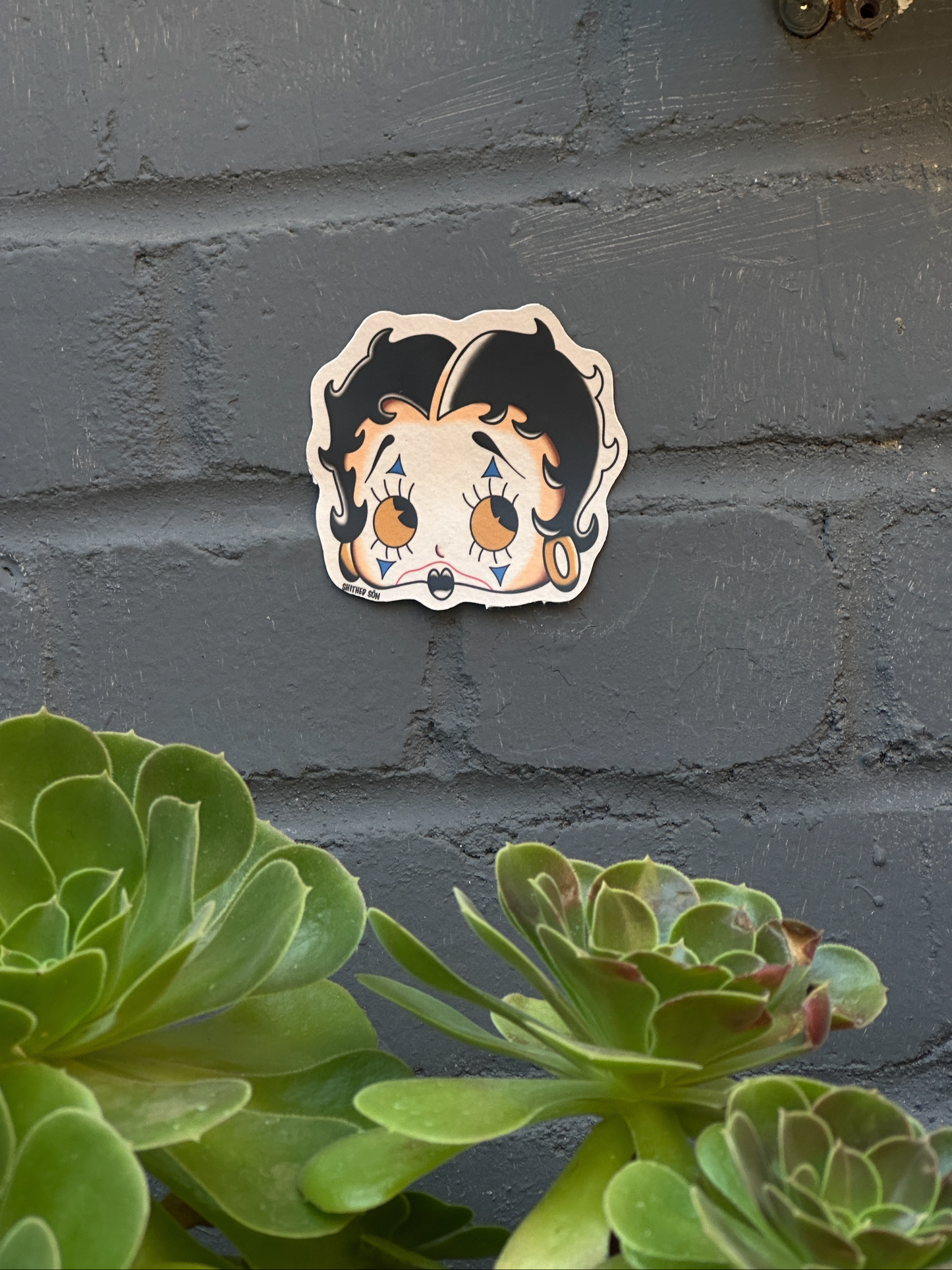Boop tattoo flash stickers