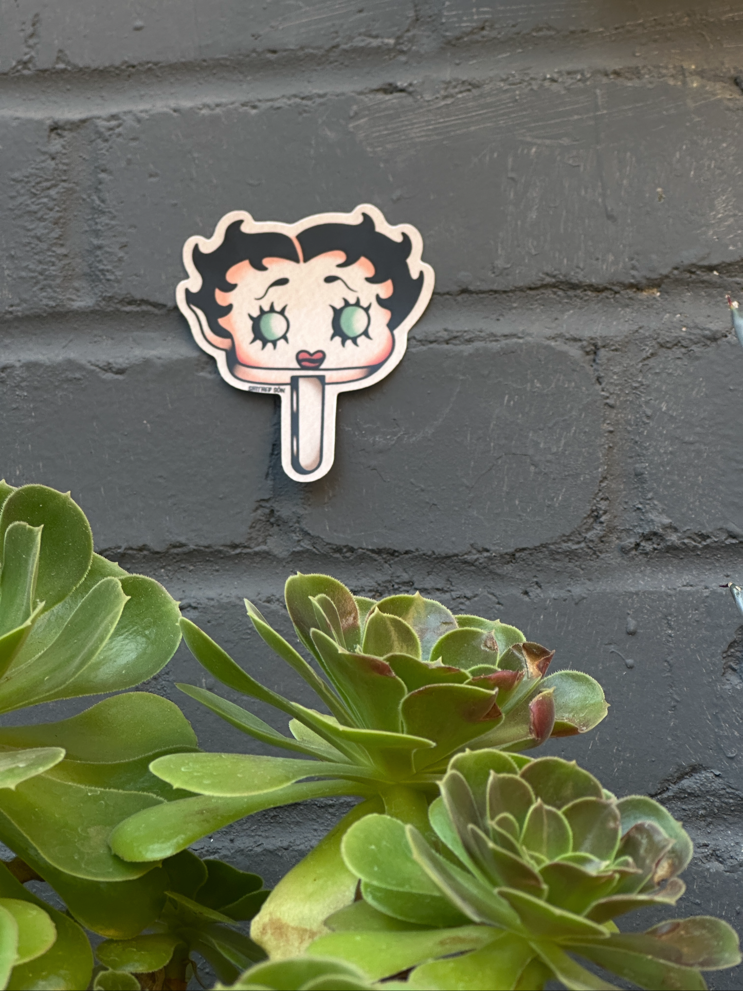 Boop tattoo flash stickers