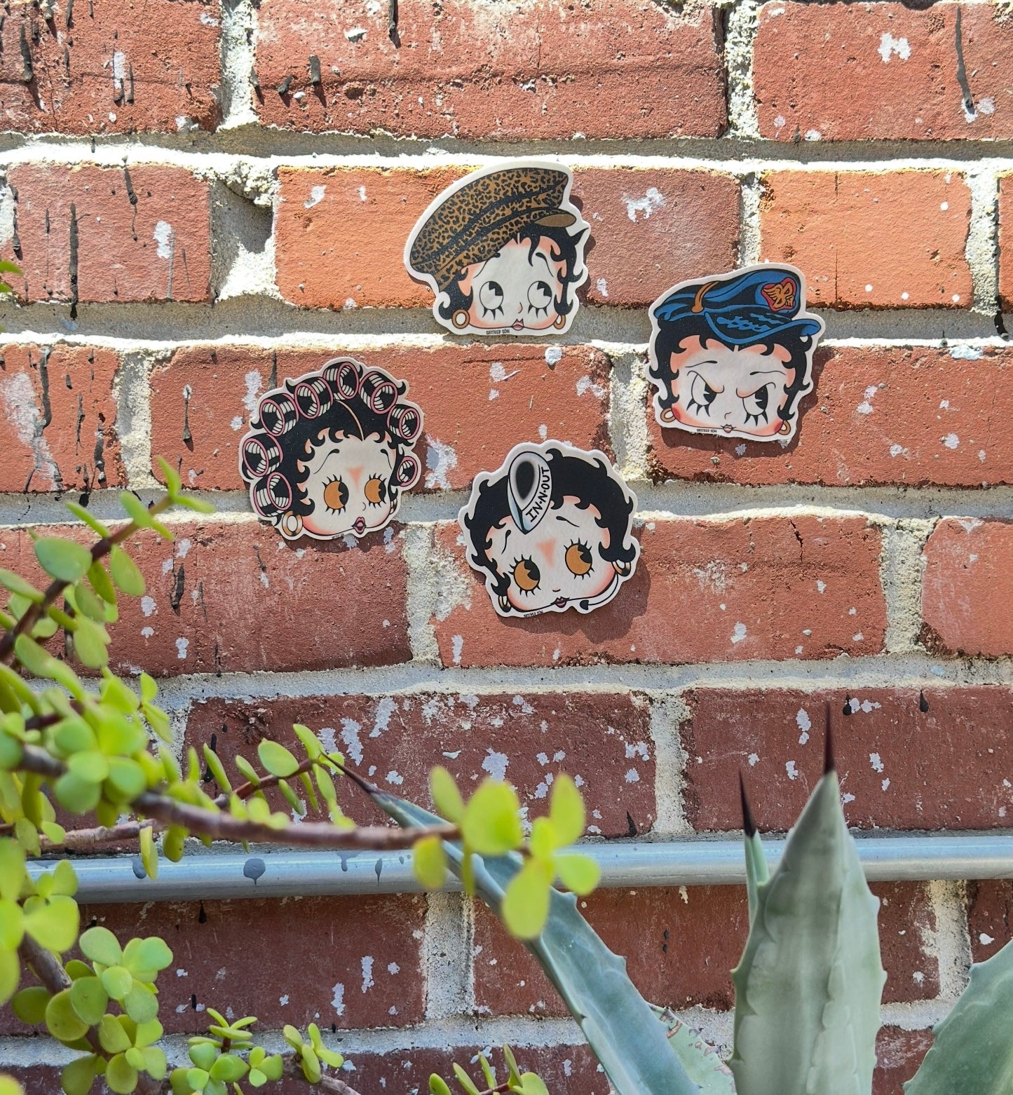 Boop tattoo flash stickers