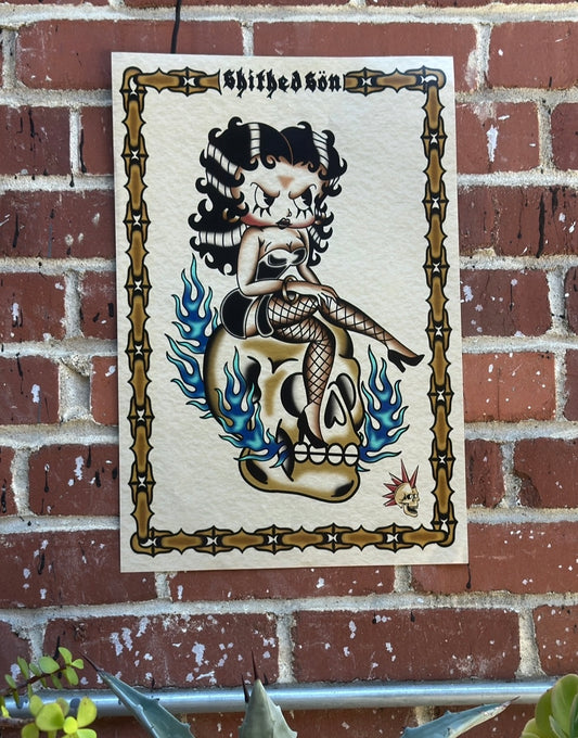 Boop Flash Art Posters